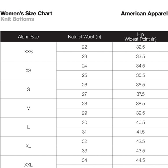 American Apparel Womens Nylon Tricot High Waist Legging - Picture 8 of 8